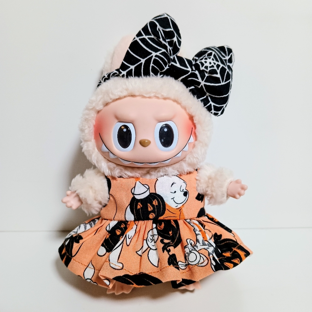 Custom Disney Winnie The Pooh Halloween Dress and Web Bow